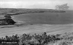 View From Ravenscar c.1955, Robin Hood's Bay
