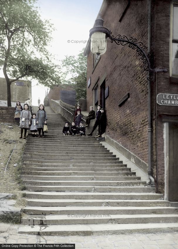 Rochdale, Church Steps 1913