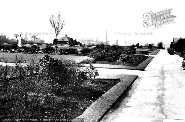 Photo of Rochdale, Entrance To Broadfield Park c.1955