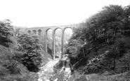Rochdale, Healey Dell Viaduct 1898