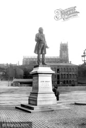 John Bright's Statue 1898, Rochdale