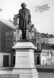 John Bright Statue 1892, Rochdale