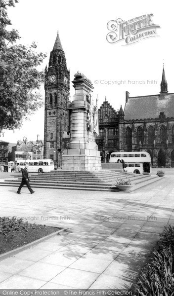 Photo of Rochdale, The Memorial c.1965