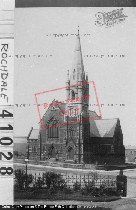 Photo of Rochdale, The Presbyterian Church 1898