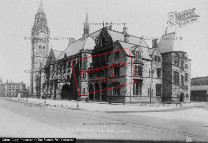 Photo of Rochdale, The Town Hall 1898