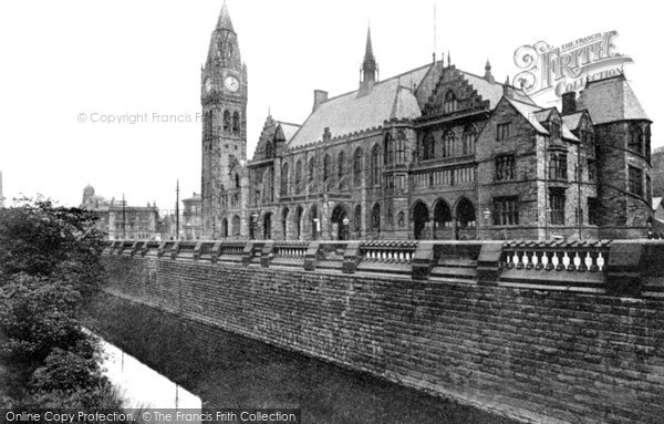 Photo of Rochdale, The Town Hall c.1900