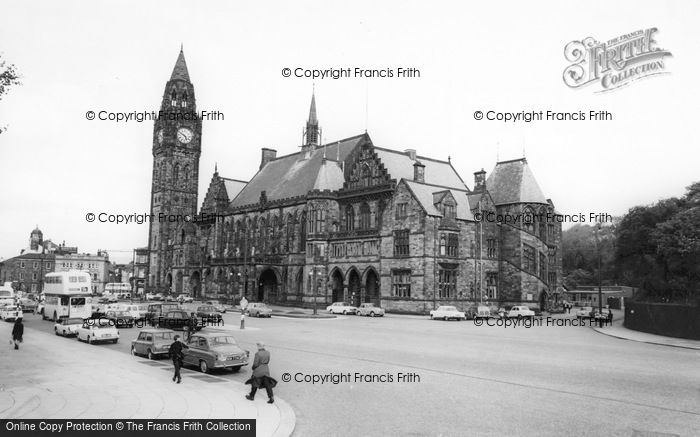 Photo of Rochdale, Town Hall c.1965