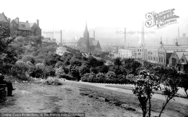 Photo of Rochdale, View From The Park Slopes 1913