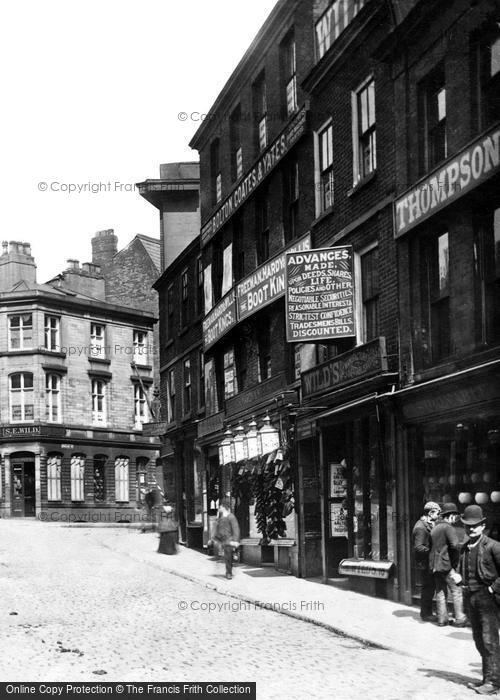 Photo of Rochdale, Yorkshire Street 1892