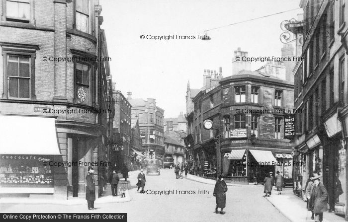 Photo of Rochdale, Yorkshire Street c.1930