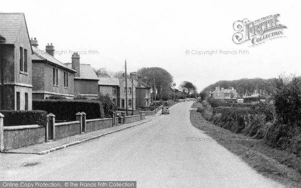 Photo of Roche, Approach To Village c.1955