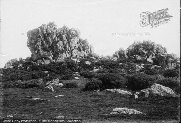 Photo of Roche, Rocks 1890