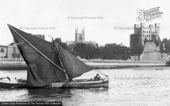 Photo of Rochester, A Sailing Barge 1894