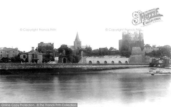 Photo of Rochester, Castle And Cathedral 1908