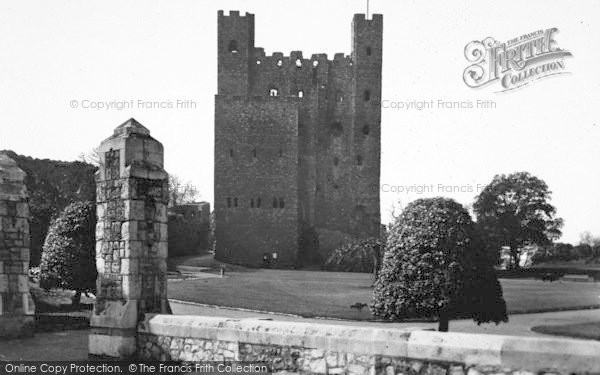 Photo of Rochester, Castle c.1955