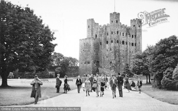 Photo of Rochester, Castle c.1955