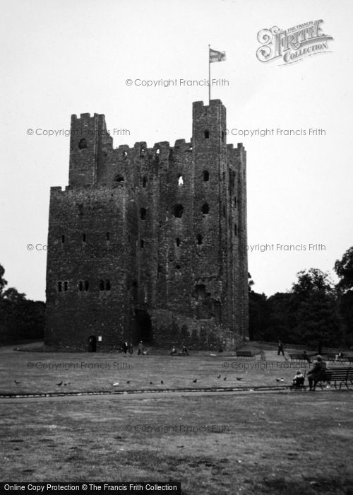 Photo of Rochester, Castle c.1955