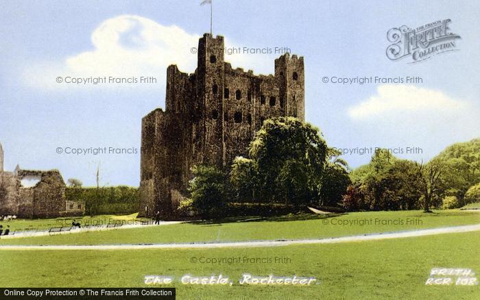 Photo of Rochester, Castle c.1960