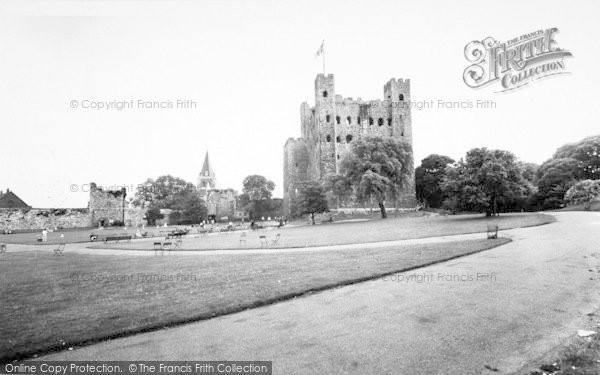 Photo of Rochester, Castle c.1960