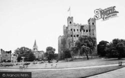Castle c.1960, Rochester