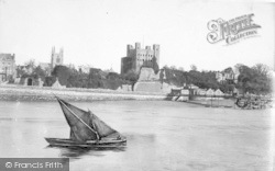 Castle From Strood c.1862, Rochester