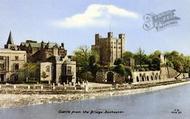 Castle, From The Bridge c.1955, Rochester