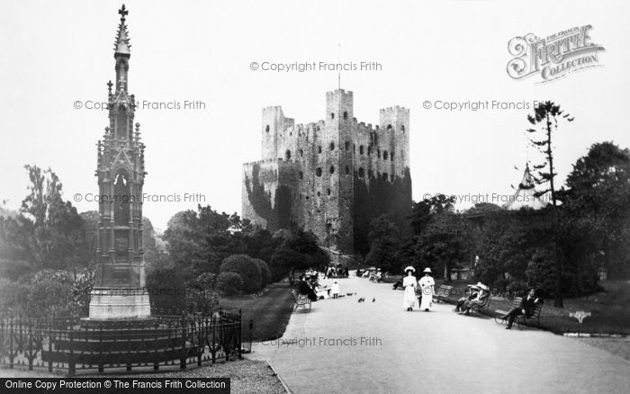Photo of Rochester, Castle Grounds 1908