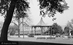 Castle, The Bandstand c.1955, Rochester