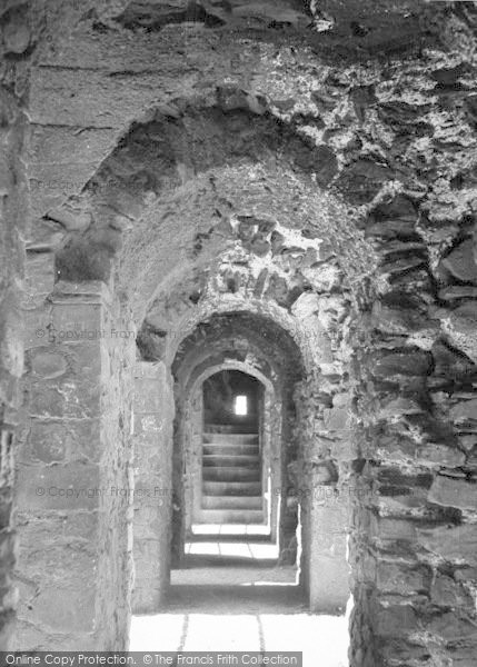 Photo of Rochester, Castle, The Gallery c.1955