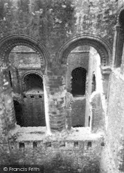 Castle, The State Room Arches c.1960, Rochester