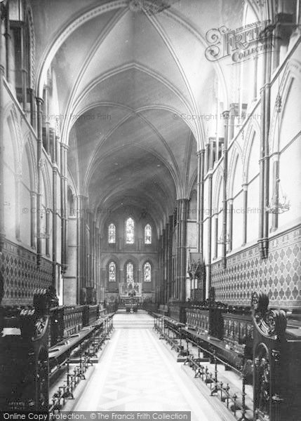 Photo of Rochester, Cathedral, Choir East 1889