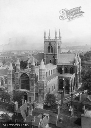 Cathedral From The Castle 1894, Rochester