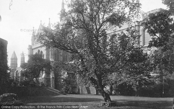 Photo of Rochester, Cathedral, From The Garden 1894
