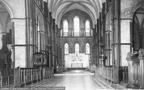 Photo of Rochester, Cathedral, Interior c.1960