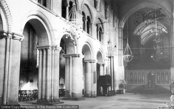 Photo of Rochester, Cathedral, Interior c.1965