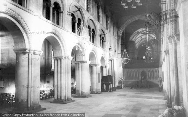 Photo of Rochester, Cathedral, Interior c.1965