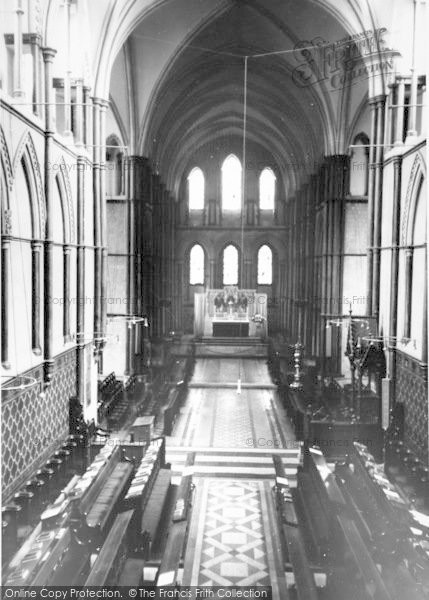 Photo of Rochester, Cathedral, Interior c.1965