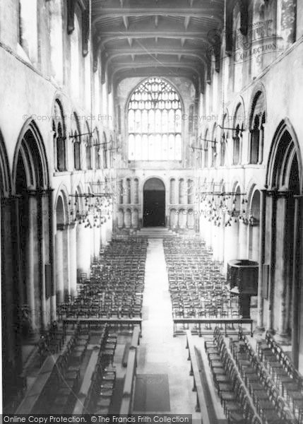 Photo of Rochester, Cathedral, Interior c.1965