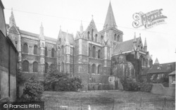 Cathedral, North Side 1908, Rochester