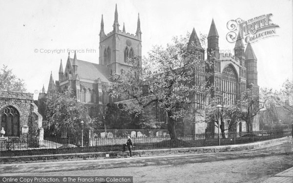 Photo of Rochester, Cathedral, North West c.1910