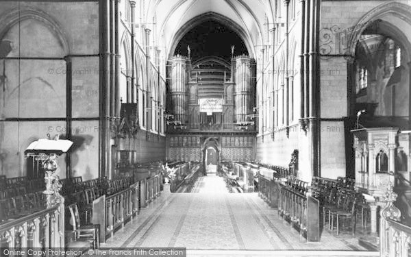 Photo of Rochester, Cathedral, The Chancel c.1960