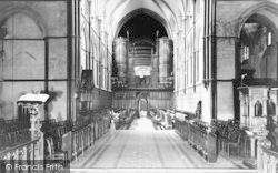 Cathedral, The Chancel c.1960, Rochester