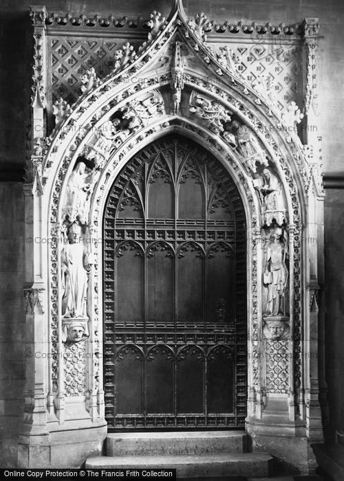 Photo of Rochester, Cathedral, The Chapter House Door 1889