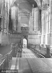 Cathedral, The Choir c.1955, Rochester