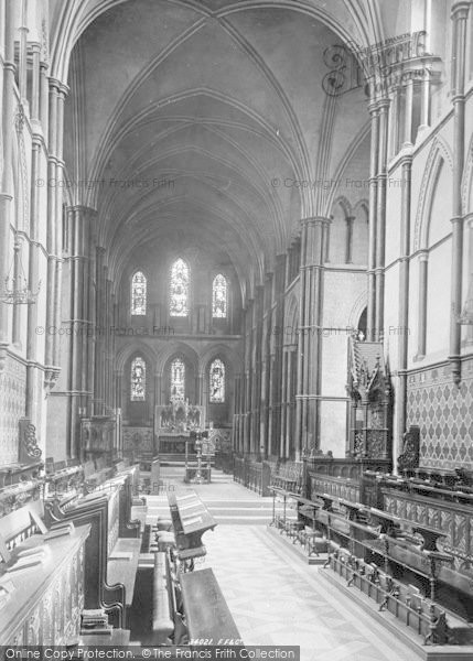 Photo of Rochester, Cathedral, The Choir East 1894