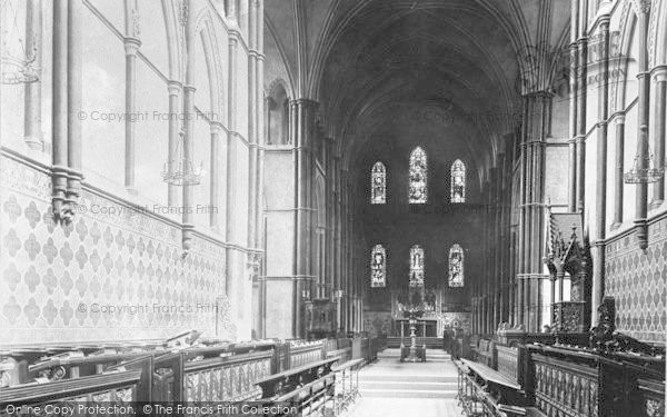 Photo of Rochester, Cathedral, The Choir East 1894