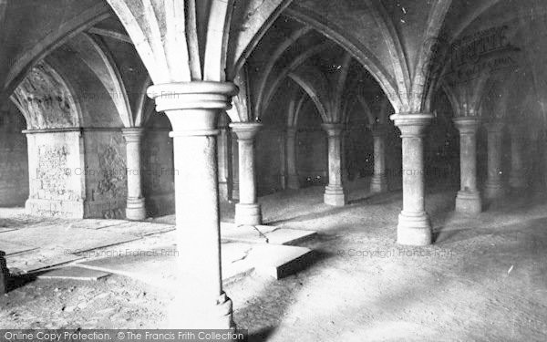 Photo of Rochester, Cathedral, The Crypt 1889