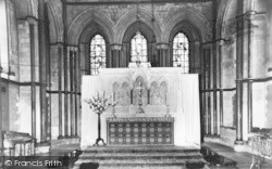 Cathedral, The High Altar c.1960, Rochester
