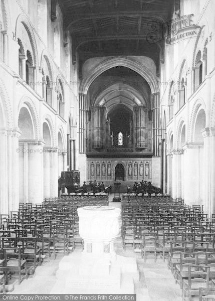 Photo of Rochester, Cathedral, The Nave East 1894