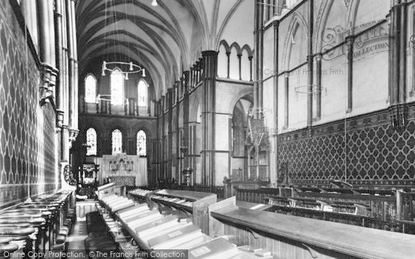 Photo of Rochester, Cathedral, The Quire East c.1960